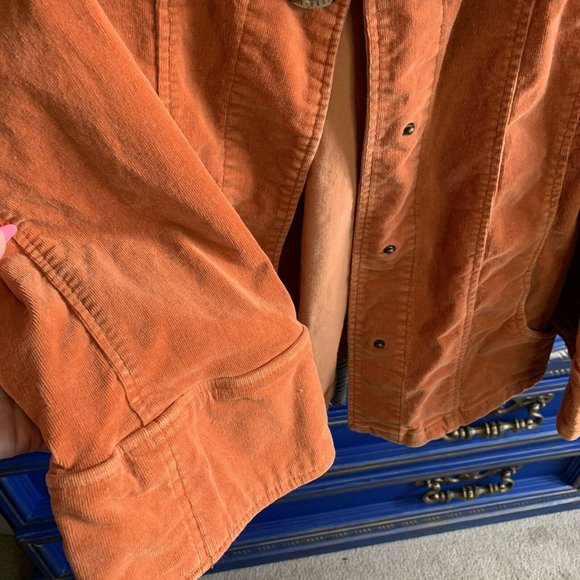 Lal Live A Little Corduroy Orange Jacket Button - Picture 3 of 4